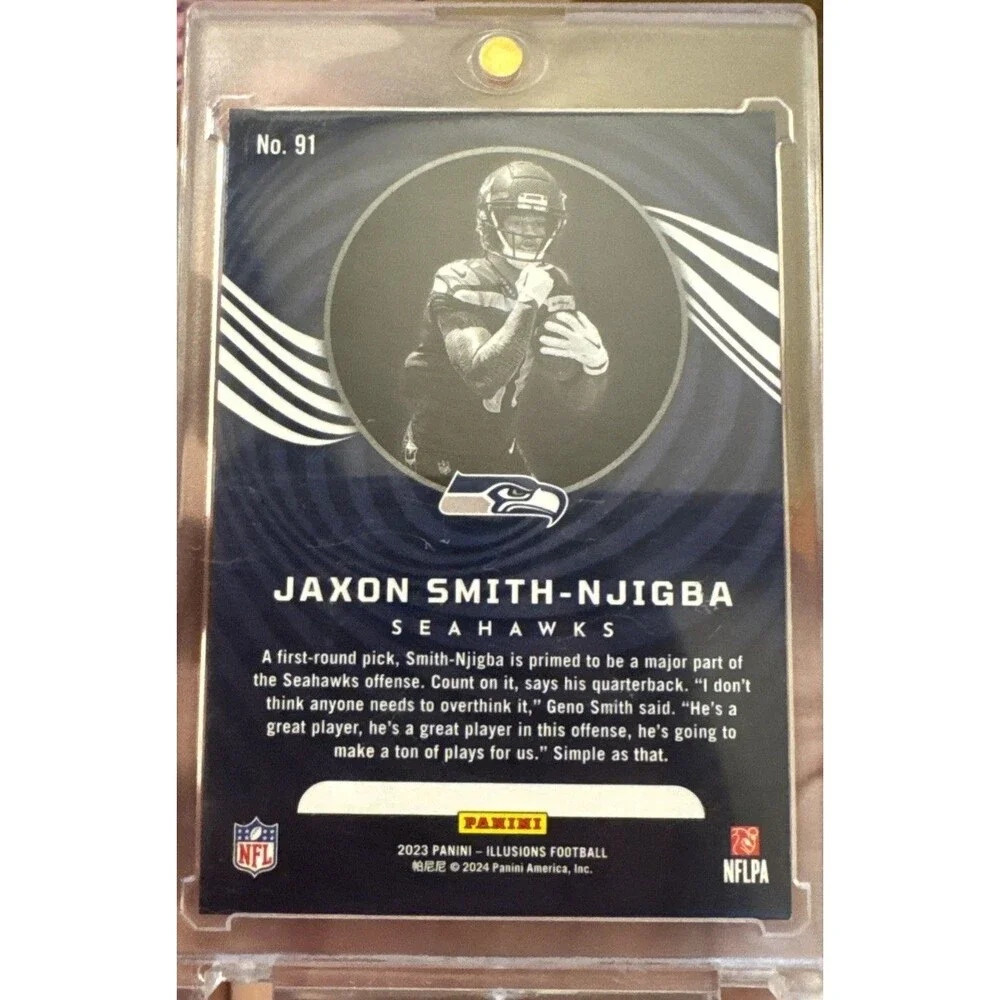 Jaxon Smith-Njigba-2023 Illusions RC #91 Seahawks